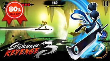 Stickman Revenge 3: Ninja RPG постер