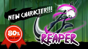 Stickman Revenge 3: Ninja RPG 스크린샷 1