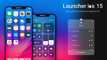 Launcher iOS 15 - iNotify تصوير الشاشة 1