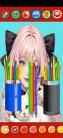 Poster Coloring Anime