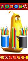 Coloring Larva doll ảnh chụp màn hình 1