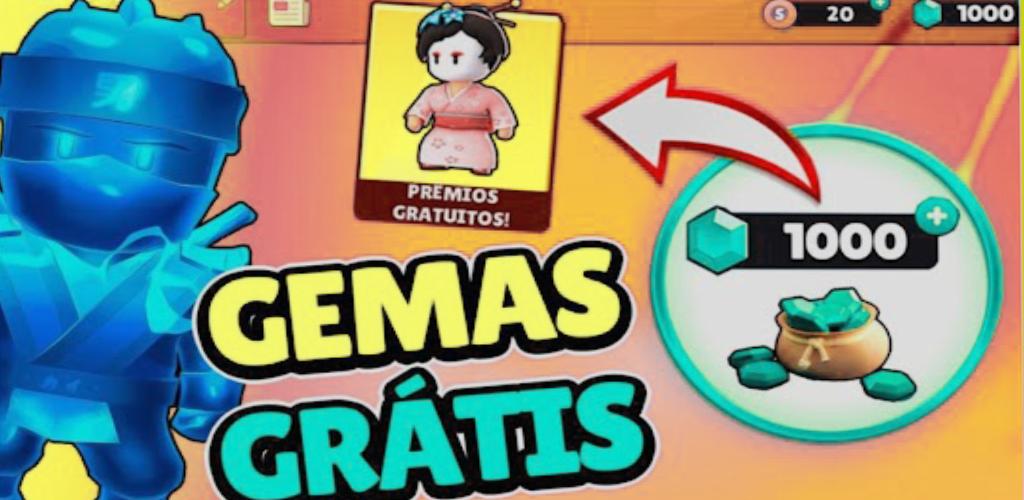 Como Ter Muitas Gemas DE GRAÇA no Stumble Guys 