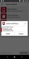 Zoner AntiVirus تصوير الشاشة 2