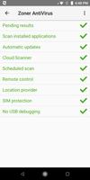 Zoner Mobile Security captura de pantalla 1