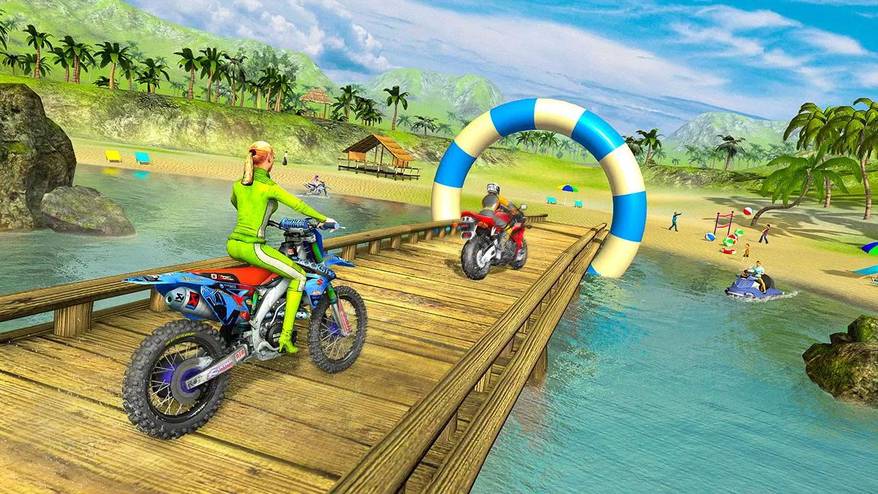 Download do APK de água surfista corrida em Moto para Android