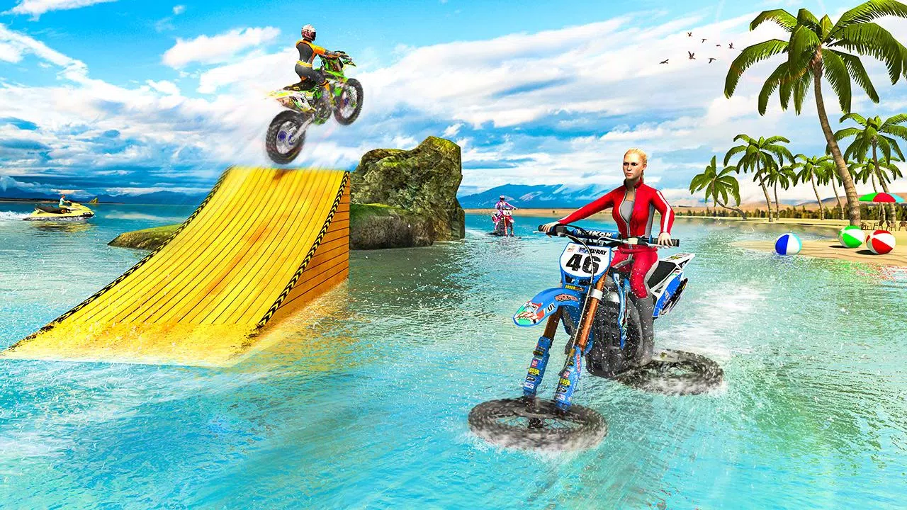 Download do APK de água surfista corrida em Moto para Android