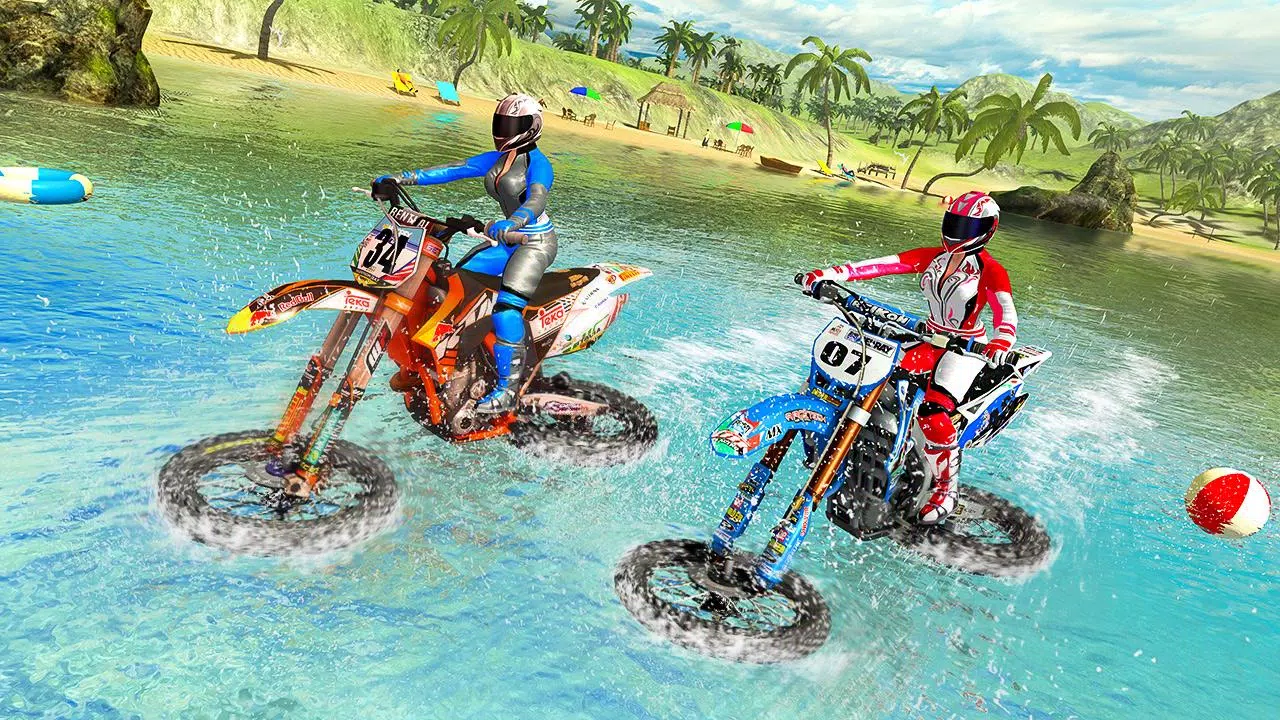 Jogo da moto de trilha na areia - Corrida de moto que empina - Joguinho de  motos 