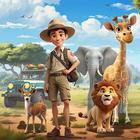 Idle Safari Adventure Game أيقونة