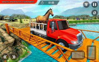 Zoo Animal Truck Transporter 2019 โปสเตอร์