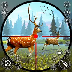 オフラインでの鹿狩りゲーム アプリダウンロード
