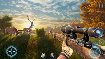 Deer Hunt Gun Games Offline poster
