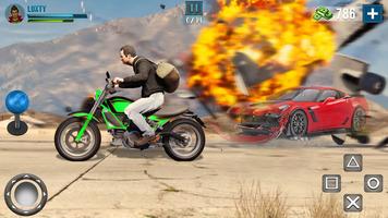 moto courses cascade Jeux capture d'écran 3