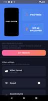 Video Live Wallpaper الملصق