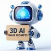 3D AI Image Prompts ícone