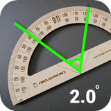 スマート分度器ツール-角度計と水準器