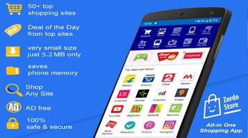 All In One Shopping App -Zordo পোস্টার
