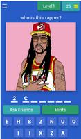 Poster Guess The Rapper Quiz Rap 2019