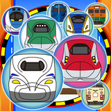 Trace a train puzzle to trace icono
