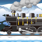 Steam locomotive choo-choo ikona