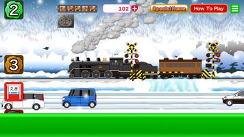 Steam locomotive choo-choo الملصق