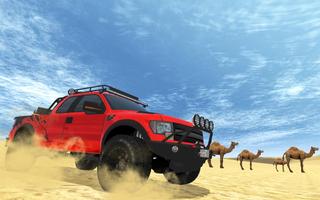 Dubai Desert Safari Real Dubai Drifting Plakat
