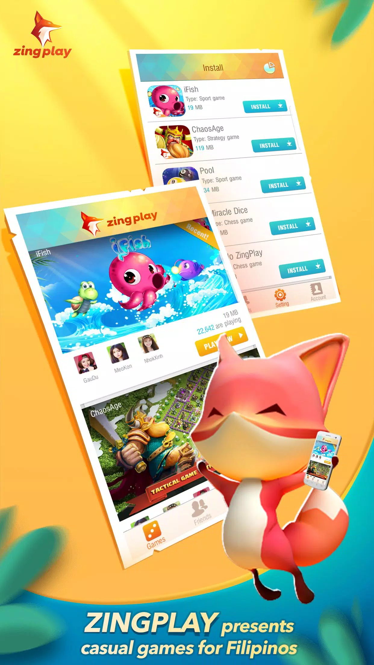 ZingPlay - Jogos de Cartas – Apps no Google Play