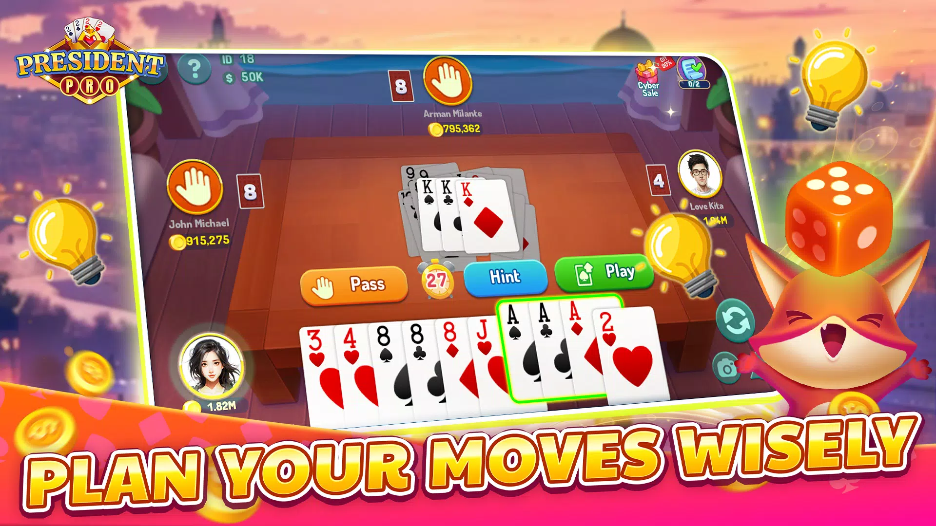 President Pro online ZingPlay