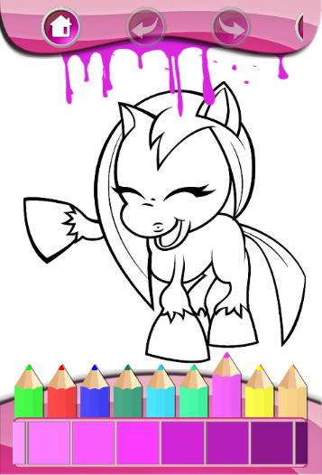 unicorn 🦄 coloring book ❤️ for android  apk download