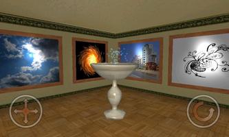 Galerie de photos virtuelle 3D Affiche