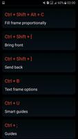 Design apps shortcut keys скриншот 3