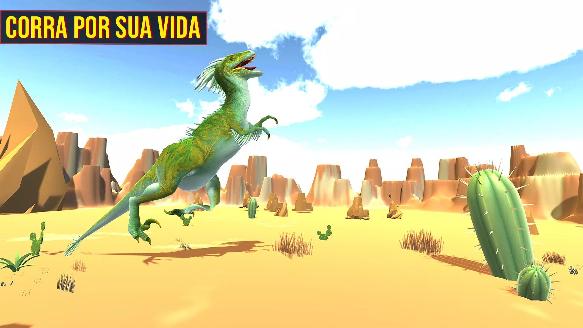 Novo game do dinossauro que pula cactos 