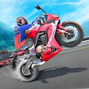 Biker racing motorbike 3D game APK