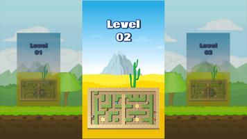 Maze adventure game poster