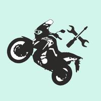 Motorcycle Repair Affiche