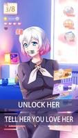 Sakura Anime Girl Dating Simulator capture d'écran 1