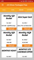 Call, Internet, sms Packages 2019: Pakistani sim تصوير الشاشة 2