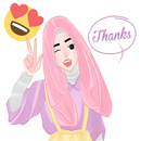 ملصقات حجاب اسلامية للواتساب APK