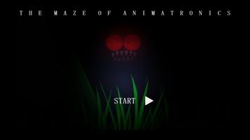 The Maze Of Animatronics: 2D Affiche