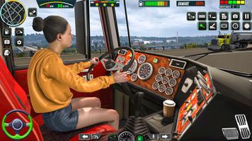 ट्रक ड्राइविंग गेम-कार्गो ट्रक स्क्रीनशॉट 2
