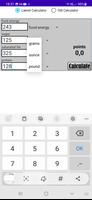 Weight watchers points calc. screenshot 2
