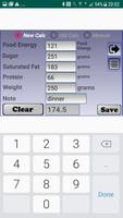Weight watchers calculator and tracker. screenshot 1