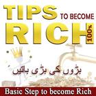 Get Rich : Tips to become Rich Zeichen