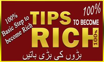 Get Rich : Tips to become Rich โปสเตอร์