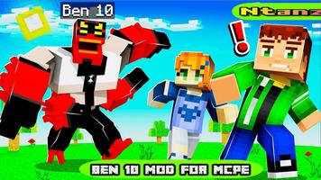 Ben 10 mod for Minecraft pe Affiche