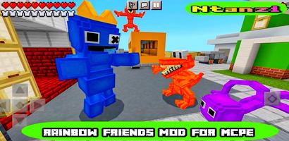 Rainbow Friends Mod MCPE poster