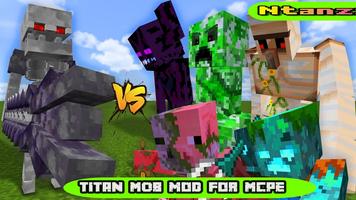 Titan Mobs MOD For Minecraft poster
