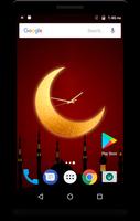 Allah Clock Live Wallpaper captura de pantalla 1