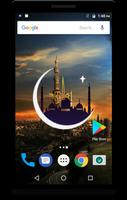 Allah Clock Live Wallpaper capture d'écran 2