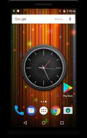 Black Clock Live Wallpaper Screenshot 1