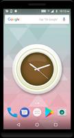 Brown Clock Live Wallpaper screenshot 2